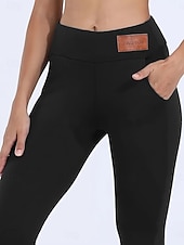 お買い得  プレーンレギンス-女性用 フリース裏地のレギンス フリースパンツ レギンス ファッション ストリートファッション ベーシック 全長 ハイウエスト 平織り ハイカット 快適 ソフト 伸縮性あり 日常 家 ワイン 海軍 ブラック グレー 春 秋 冬 レギュラー