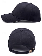 baratos Chapéus Femininos-Boné de beisebol masculino de algodão em várias cores, chapéu casual ajustável com design de remendo, presente de Natal para atividades ao ar livre, esportes e festas