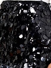 ieftine Fuste de petrecere-Pentru femei Fustă Bodycon Modă Sclipici Strălucitor &amp; Sclipitor Mini Talie Înaltă Fuste Simplu Paiete Micro-elastic Petrecere Stradă Bleumarin Negru Șampaniu Roz Îmbujorat Primăvară Poliester