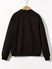 abordables Vestes en Suède Synthétique-Homme Veste en faux suède Veste Décontractée Vacances Quotidien Chaud Avec Poches Automne Hiver Uni Mode Classique Col montant Régulier Noir Vert Café Veste