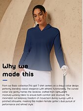 ieftine Colecția de designer-Pentru femei Tricou POLO Bleumarin Manșon Lung Topuri Vestimenta Golf Doamnelor Haine Ținute Poartă Îmbrăcăminte