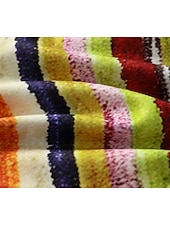 baratos -Mulheres Calças Leggings Leggings aconchegantes Roupa de rua Casual Comprimento total Cintura Alta Listrado Cintura elástica Imprimir Respirabilidade Confortável Com Stretch Férias Rua Roupa Diária