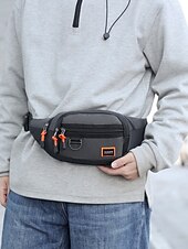 economico Borselli da uomo-Borsa a tracolla da uomo resistente all'acqua, marsupio multiuso con tasche multiple, borsa a tracolla casual da viaggio, sportiva e per attività all'aperto