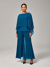 cheap Blouses &amp; Shirts-Women&#039;s Elegant Stylish Luxurious Modal Chiffon Crewneck Sleeveless Cape Top Spring Summer Fall