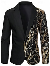 رجالي سترة الدعاوى عمل حفلة كوكتيل حفلة الزفاف 2 قطعتين موضة كاجوال الربيع الخريف بوليستر شجرة جيب Buttons مريح صدر فردي سترة رياضية أسود أبيض أحمر أزرق البحرية رخيصةأون سترات كلاسيكية للرجال-رجالي سترة الدعاوى عمل حفلة كوكتيل حفلة الزفاف 2 قطعتين موضة كاجوال الربيع الخريف بوليستر شجرة جيب Buttons مريح صدر فردي سترة رياضية أسود أبيض أحمر أزرق البحرية