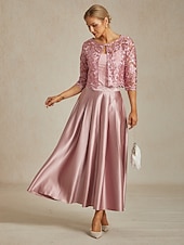 levne Bundy-Dámské krajkové topy, bunda, květinový vzor, elegantní, párty, kulatý výstřih, crop topy, svatební, host, večírek, večerní oblečení, krajka, vyšívaná, světle růžová, léto, jaro, podzim