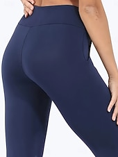 お買い得  プレーンレギンス-女性用 フリース裏地のレギンス フリースパンツ レギンス ファッション ストリートファッション ベーシック 全長 ハイウエスト 平織り ハイカット 快適 ソフト 伸縮性あり 日常 家 ワイン 海軍 ブラック グレー 春 秋 冬 レギュラー