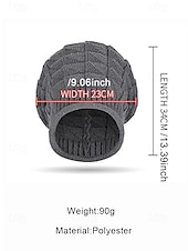 economico Cappelli da donna-berretto lavorato a maglia da donna – cappello caldo e morbido per l&#039;inverno, berretto casual elasticizzato per viaggi all&#039;aperto e uso quotidiano