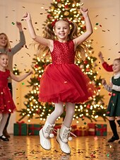 女の子の冬用スノーブーツ - フェイクファーの裏地、グリッターのディテール、ポンポンのレースが付いた暖かいキルティングアンクルブーツで、アウトドアに最適です。 お買い得  キッズ・ブーツ-女の子の冬用スノーブーツ - フェイクファーの裏地、グリッターのディテール、ポンポンのレースが付いた暖かいキルティングアンクルブーツで、アウトドアに最適です。