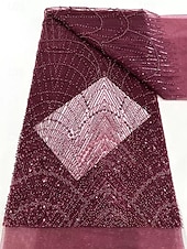cheap Mermaid Evening Dresses-Mermaid Trumpet Sheath Column Floor Length Prom Dresses Evening Gown Ball Gown Formal Dress Elegant Long Sleeve Crew Neck Wedding Formal Pink Dress Sequined with Beading Sequin
