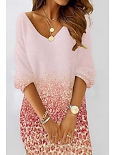 Damskie Sukienka mini Sukienka ołówkowa Sukienka trapezowa Impreza Codzienny Boho Impreza Codzienny Święto Regularny Kwiaty Graficzny Zwierzę Długi rękaw W serek Biały Rumiany róż Fioletowy Wiosna tanie Sukienka boho-Damskie Sukienka mini Sukienka ołówkowa Sukienka trapezowa Impreza Codzienny Boho Impreza Codzienny Święto Regularny Kwiaty Graficzny Zwierzę Długi rękaw W serek Biały Rumiany róż Fioletowy Wiosna