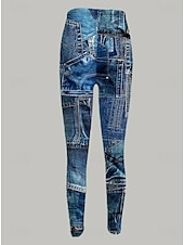 Χαμηλού Κόστους -Γυναικεία Πλατύ παντελόνι ανάπαυσης Κολάν Άνετα κολάν Διακοπές Βίντατζ Κομψό στυλ street Πλήρες μήκος Φυσικό Γραφική Κουρελού Κορδόνι Κουρελού Ελαστική μέση Άνετα Για Υπαίθρια Χρήση Άνετο