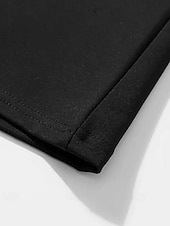 abordables Robe noire-Femmes Robe Midi Robe noire Robe Décontractée Robe de Cocktail Robe de Cérémonie Élégant Mode Moderne Extérieur Quotidien Sortir Coupe régulière Uni manche longue Col ras du cou Noir Printemps Hiver