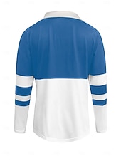 tanie gładka koszulka-Damskie Bluzka Niejednolita całość Zamek Geometryczny Elegancki Codzienny Długi rękaw Kołnierzyk koszuli Zwykłe topy Codzienny Niebieski Czarny Wino Jasnobrązowy Zielony Wiosna Jesień