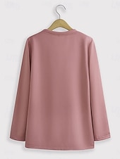  Γυναικεία Σετ δύο τεμαχίων Φόρμα Σετ παντελονιών Μακρυμάνικο Στρογγυλή Ψηλή Λαιμόκοψη Γραφική Γράμμα Κορδόνι Στάμπα Ζεστό Καθημερινά Causal Καθημερινά Θαλασσί Μαύρο Σκούρο Ροζ Φθινόπωρο Κανονικό