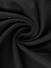 billige Casual Skjørt-Dame الالتفاف Blyantskjørt Mote Fritid Knelang Høy Midje Skjørt عادي Slitte tupper Elastisk Gate Daglig Vin Svart Hvit Kongeblå Vår Polyester Bomullsblanding