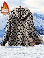 abordables Sweatshirts en polaire-Femmes Sweats à capuche zippés Fleuri Graphique Tribal Élégant Chaud ancien manche longue À capuche Hauts Réguliers Maison Travail Tenue Quotidienne Zip Up Fermeture éclair Avec Poches Gris Printemps