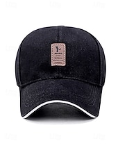 baratos Chapéus Femininos-Boné de beisebol masculino de algodão em várias cores, chapéu casual ajustável com design de remendo, presente de Natal para atividades ao ar livre, esportes e festas