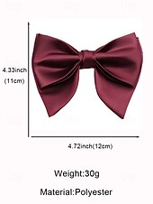 billiga Jultillbehör-Herrfluga i satin i flera färger, justerbar formell halsduk, julfest- och bröllopsaccessoar som present till honom