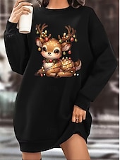 Damskie Czarny Czerwony Khaki Jesień Zima Sukienka mini Sukienka trapezowa Sukienka sportowa Urlop Codzienny Na zewnątrz Urlop Dom Luźna Geometryczny Kratka Kolorowy blok Półgolf tanie Sukienki świąteczne-Damskie Czarny Czerwony Khaki Jesień Zima Sukienka mini Sukienka trapezowa Sukienka sportowa Urlop Codzienny Na zewnątrz Urlop Dom Luźna Geometryczny Kratka Kolorowy blok Półgolf