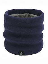preiswerte Weihnachtsaccessoires-Herren-Winter-Halswärmer, Halstuch, Fleece-gefütterter Thermo-Schlauchschal, gemütliches Weihnachtsgeschenk für Outdoor-Sport, Skifahren und den Alltag
