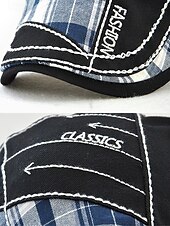 abordables Accessoires de Noël-Casquette plate à carreaux en coton pour homme, chapeau gavroche vintage en lierre avec coupe ajustable, cadeau de Noël élégant pour les tenues décontractées et les voyages en plein air