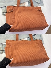 billiga Hand- och toteväskor-Dammanchesterväska, stor kapacitet, avslappnad vintage-axelväska, lättviktig shoppingväska för resor och arbete för damer