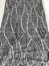 abordables Robes de bal-Ligne A Fourreau / Colonne Longueur au sol Robe de Soirée Robe de bal avec surjupe Tenue de soirée Élégant Bloc de Couleur Fente Haute Manche Courte Épaules Dénudées Formel Mariage Satin Pailleté avec