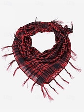 preiswerte Weihnachtsaccessoires-Weihnachtsschal für Herren – weiche, stylische und warme karierte Schals in mehreren Farben für Winterferien, Freizeitkleidung und Partys im Freien