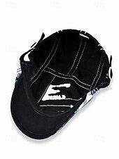 abordables Accessoires de Noël-Casquette plate à carreaux en coton pour homme, chapeau gavroche vintage en lierre avec coupe ajustable, cadeau de Noël élégant pour les tenues décontractées et les voyages en plein air