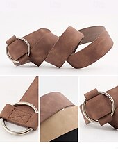 levne Dámský pásek-Dámský vánoční pásek z umělé semiše – měkký a stylový, dostupný v několika barvách, ideální pro zimní svátky a slavnostní příležitosti