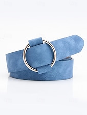 levne Dámský pásek-Dámský vánoční pásek z umělé semiše – měkký a stylový, dostupný v několika barvách, ideální pro zimní svátky a slavnostní příležitosti