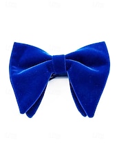 levne Svatba ACC-Pánský sametový motýlek, elegantní luxusní motýlek na formální nošení, perfektní vánoční dárek v několika barvách