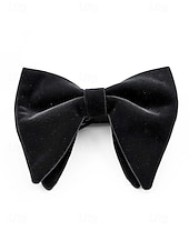 levne Svatba ACC-Pánský sametový motýlek, elegantní luxusní motýlek na formální nošení, perfektní vánoční dárek v několika barvách