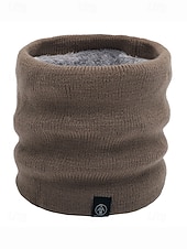 preiswerte Weihnachtsaccessoires-Herren-Winter-Halswärmer, Halstuch, Fleece-gefütterter Thermo-Schlauchschal, gemütliches Weihnachtsgeschenk für Outdoor-Sport, Skifahren und den Alltag