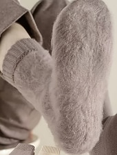 economico Guanti da uomo-calzini da uomo foderati in pile di cotone: calzini termici caldi e morbidi per l'inverno, le attività all'aperto e il comfort quotidiano