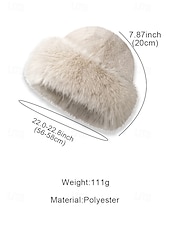 Damskie zimowe berety ze sztucznego futra, miękkie, puszyste i ciepłe czapki w stylu vintage, eleganckie, wielokolorowe czapki na świąteczne stylizacje i na zimną pogodę tanie Kapelusze damskie-Damskie zimowe berety ze sztucznego futra, miękkie, puszyste i ciepłe czapki w stylu vintage, eleganckie, wielokolorowe czapki na świąteczne stylizacje i na zimną pogodę