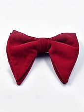 levne Svatba ACC-Pánský sametový motýlek, elegantní luxusní motýlek na formální nošení, perfektní vánoční dárek v několika barvách