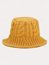 abordables Chapeaux pour femmes-Chapeau bob en tricot de Noël pour femme, chapeau d'hiver en tricot torsadé chaud pour femme, bonnet doux et confortable pour les vacances, les vêtements d'extérieur et décontractés