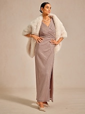 レディース 冬コート 暖かい ショール スカーフ エレガント フォーマル デイリー ラペル オーバーサイズ 半袖 アウターウェア ホワイト 秋 冬 お買い得  冬のコート-レディース 冬コート 暖かい ショール スカーフ エレガント フォーマル デイリー ラペル オーバーサイズ 半袖 アウターウェア ホワイト 秋 冬