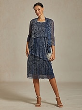 olcso Buliruhák-Női Midi ruha Váltó ruha Rakott ruha Halter ruha Elegáns Buli Előírásos Parti Esküvői vendég Koktélparty Normál Tömör szín Ujjatlan Terített nyak Sötétkék Nyár Tavasz Ősz Tél