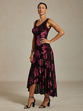 Damska welurowa sukienka maxi sukienka dopasowana sukienka trumpeta syrenka sukienka w literę A elegancka formalna impreza koktajlowa gość weselny wieczorna impreza regularny krój kwiatowy bez tanie Sukienki na przyjęcia-Damska welurowa sukienka maxi sukienka dopasowana sukienka trumpeta syrenka sukienka w literę A elegancka formalna impreza koktajlowa gość weselny wieczorna impreza regularny krój kwiatowy bez