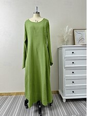 Χαμηλού Κόστους Φόρεμα-Ρετρό / Βίντατζ Μεσαίωνα Αναγέννησης Φορέματα Φανταστική φορεσιά Φόρεμα τουνίκ Βίκινγκ Ranger Φανταχτερή Φόρεμα Γυναικεία Κέλτικα Βίκινγκ Απόκριες Επίδοση LARP Ρεν Φερ Ενηλίκων Φόρεμα