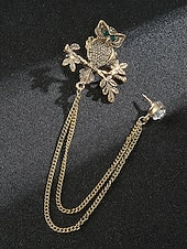 halpa Miesten solmiot ja rusetit-Miesten jouluinen rintaneula, jossa peura-, lohikäärme-, leijona- ja kruunuaiheet, metalliseosmateriaalia, juhlavia asusteita juhliin ja lahjoihin, useita kuvioita