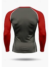 abordables T-shirts et Débardeurs de Course-Noël Homme Unisexe T-shirt de compression T-shirt de course manche longue T-shirt Chat Séchage Rapide Compression Power Flex Évacuation de l&#039;Humidité Entraînement en salle Entraînement actif Exercice