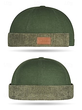 billige Damehatter-Julegavelue til menn, flerfarget polyestermateriale med ribbestrikkdetaljer, stilig vintertilbehør for fritidsklær og høytidssamlinger