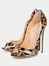 preiswerte Peep Toe Pumps-Damen Pumps mit goldenem Peep Toe und hohem Absatz, elegante Partyschuhe mit metallischem Stilettoabsatz für Weihnachtsfeiern, Abendveranstaltungen &amp;formelle Anlässe