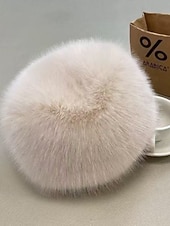 levne Klobouky-Dámské Teplá zimní čepice Denní Dovolená Pevná barva Polyester Na běžné nošení Zahřívací 1 PC