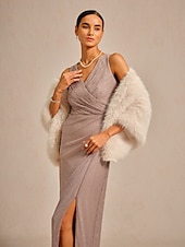 レディース 冬コート 暖かい ショール スカーフ エレガント フォーマル デイリー ラペル オーバーサイズ 半袖 アウターウェア ホワイト 秋 冬 お買い得  冬のコート-レディース 冬コート 暖かい ショール スカーフ エレガント フォーマル デイリー ラペル オーバーサイズ 半袖 アウターウェア ホワイト 秋 冬