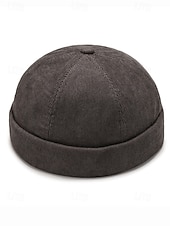 Недорогие Женские шляпы-мужская вельветовая шапка-бини с регулируемым ремешком, ретро-матросская шапка в нескольких цветах, теплая зимняя шапка для рождественских нарядов, уличной одежды и повседневной носки